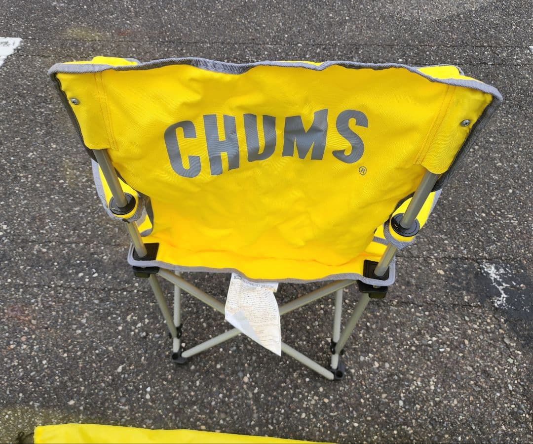 CHUMSチャムス×フリークスストア 別注 黄色アウトドアチェア2セット