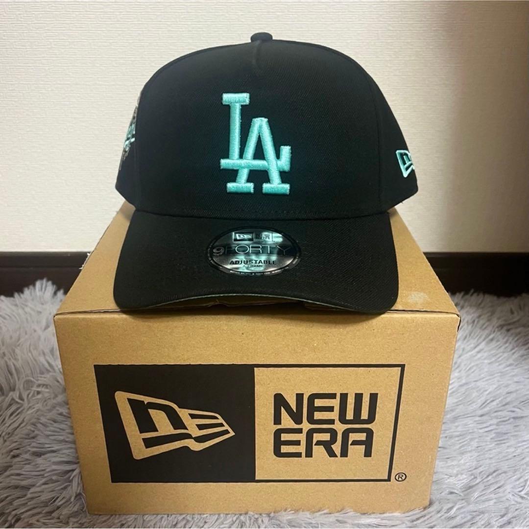 ニューエラ ドジャース A FRAME LA キャップ 帽子 ティファニー