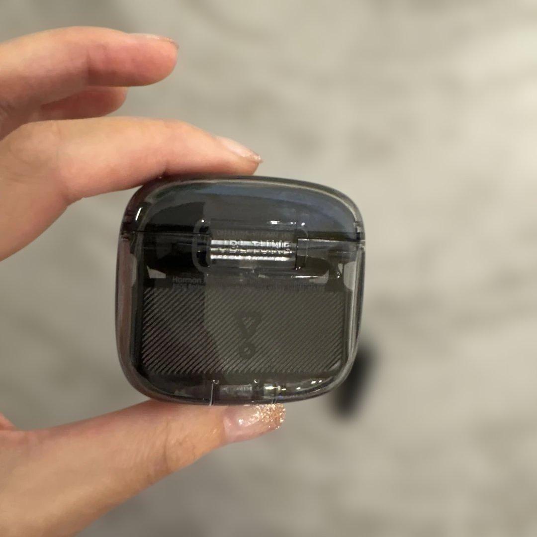 JBL TUNE FLEX BLACK イヤホン　スケルトン