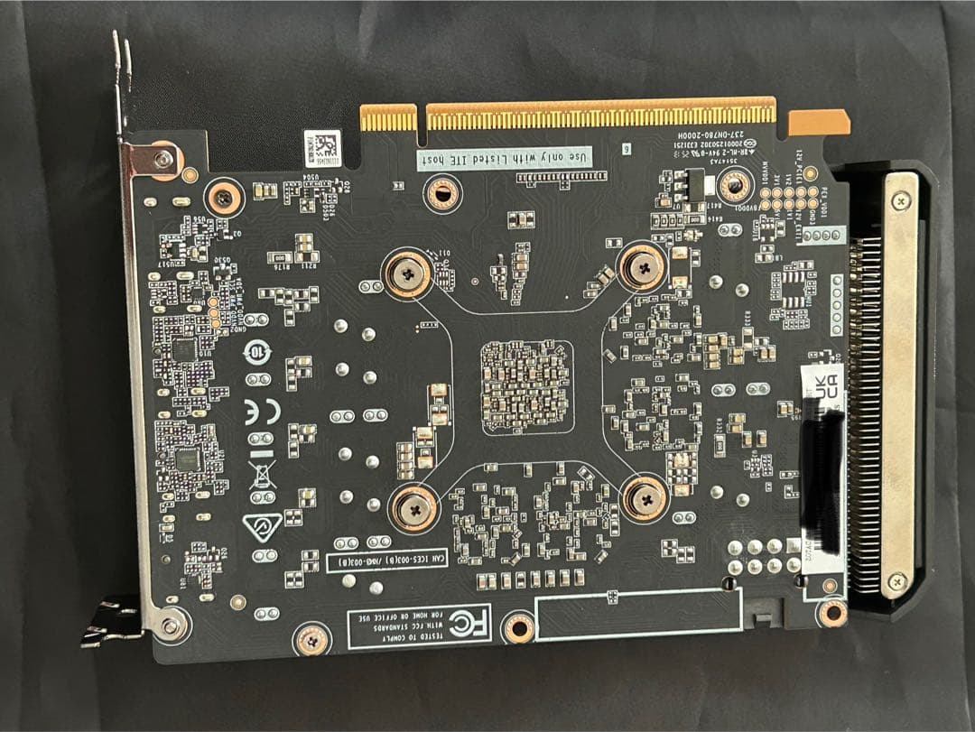 保証付き ZOTAC GeForce RT RTX5060 8GB solo