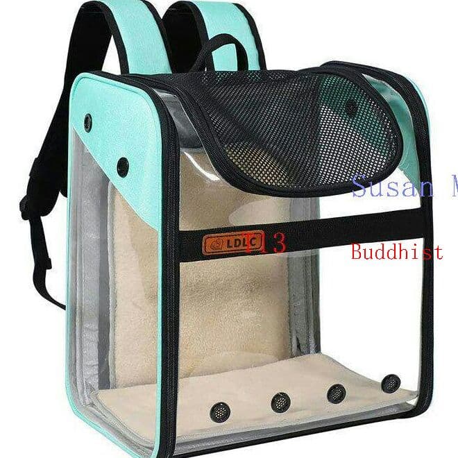 ?ペット バッグ ペット用キャリーバッグ 犬猫兼用Wq