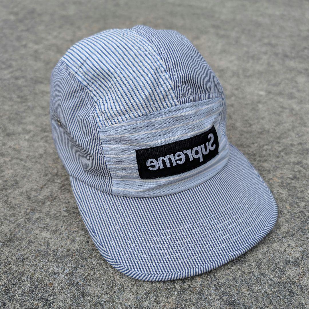 激レア！ シュプリーム コムデギャルソン コラボ ダブルネーム キャップ 帽子