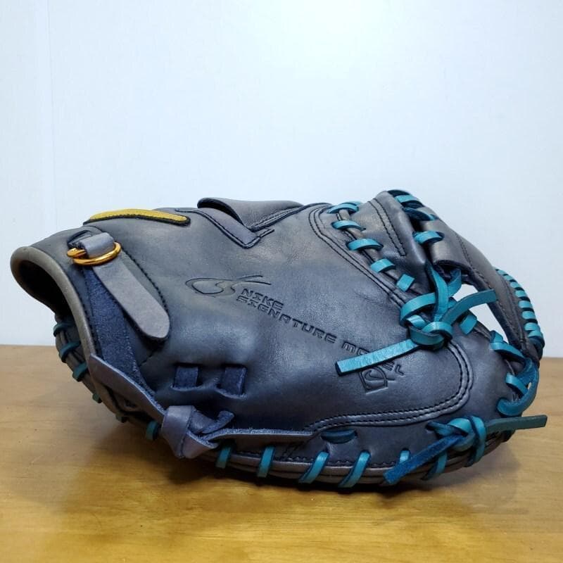 NIKE 城島モデル 限定 マリナーズカラー キャッチャーミット 軟式グローブ