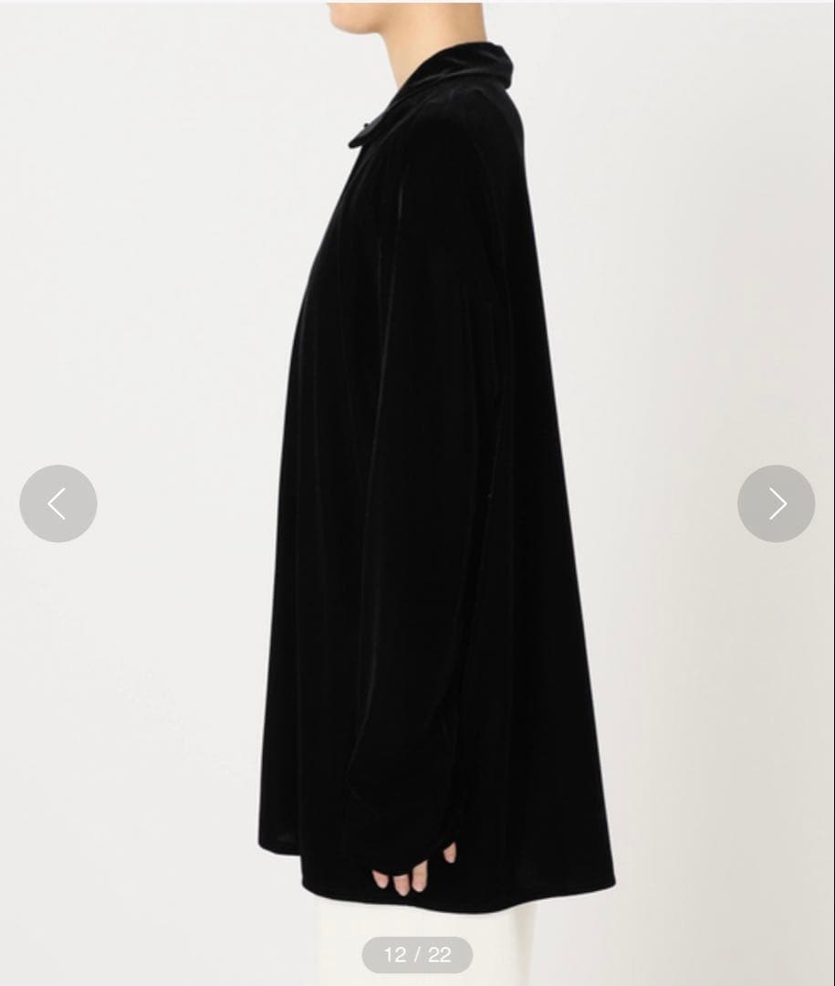 CITYSHOP VELVET OVER シャツ　シティショップ