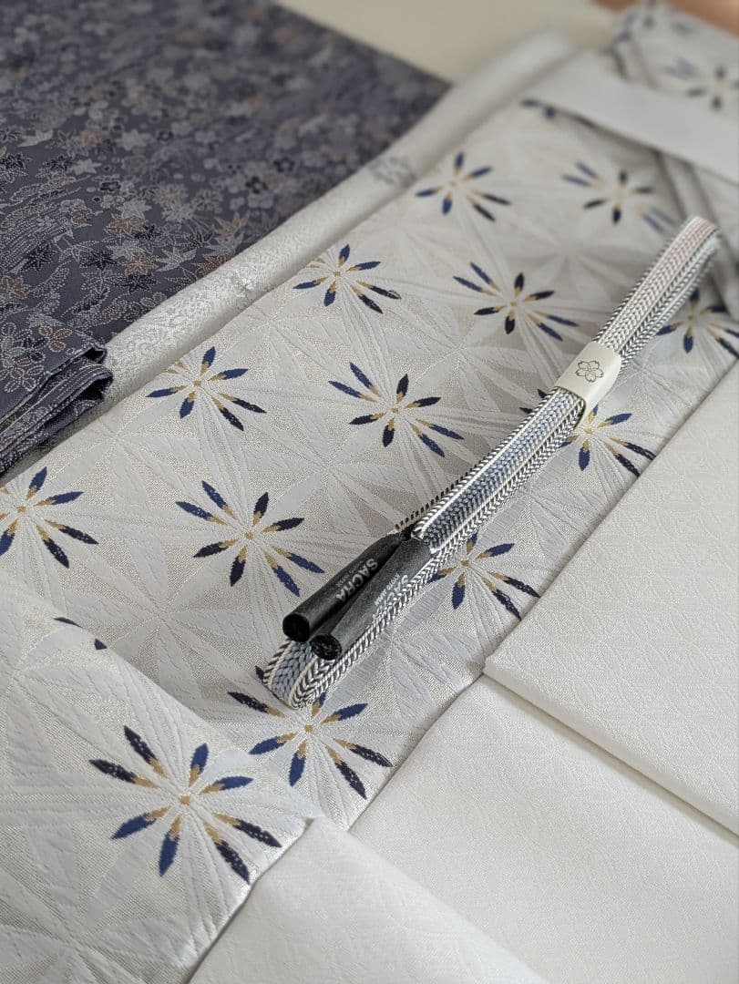 正絹伝統工芸士江戸小紋寄せ柄