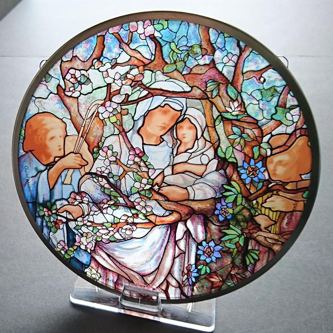 ルイスCティファニー ステンドグラスMadonna of the Flowers