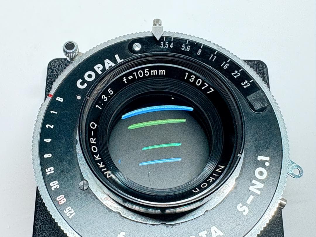 ニコン NIKKOR-Q 105mm F3.5 COPAL