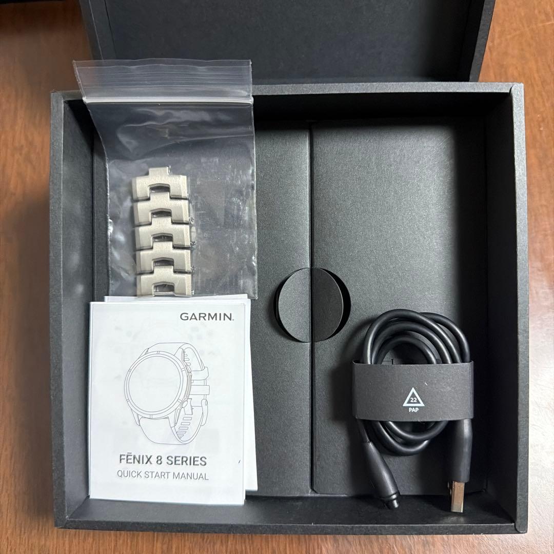 定価20万ガーミンfenix8 47mm TI Garmin