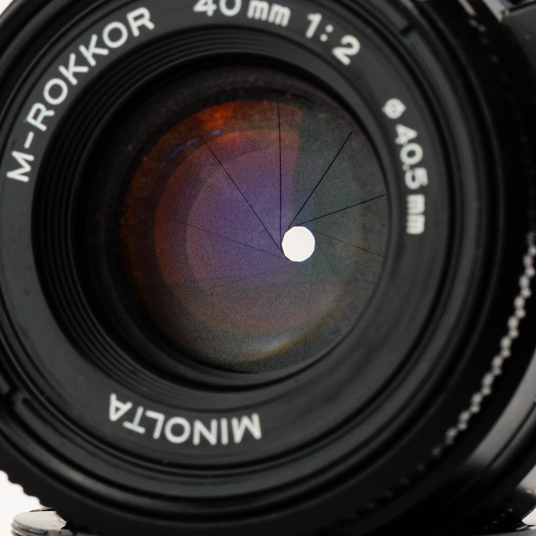 Minolta M-ROKKOR 40mm F2 ライカ Mマウント