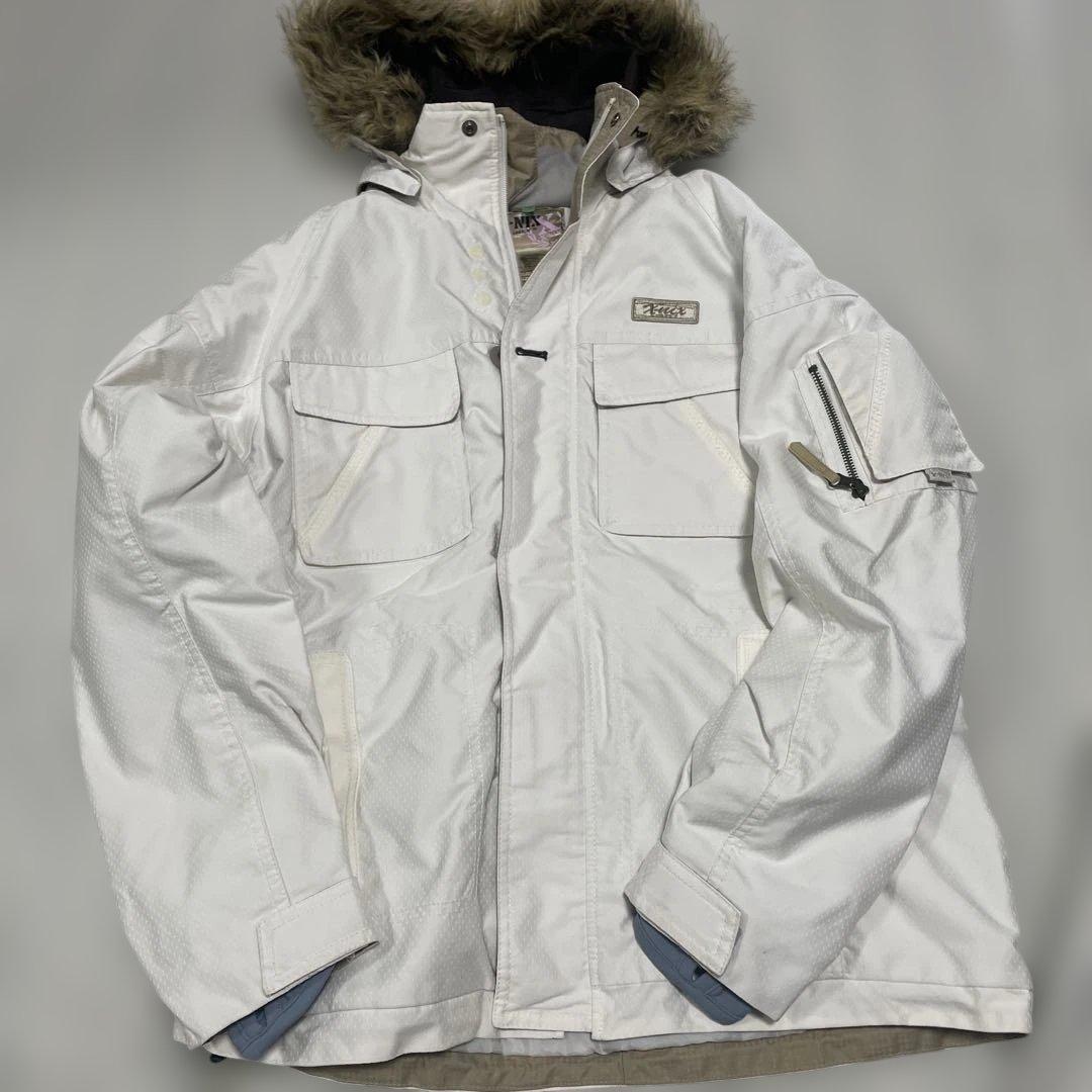 フェニックス＆デサント　ホワイトスキーウェアセット 女性用