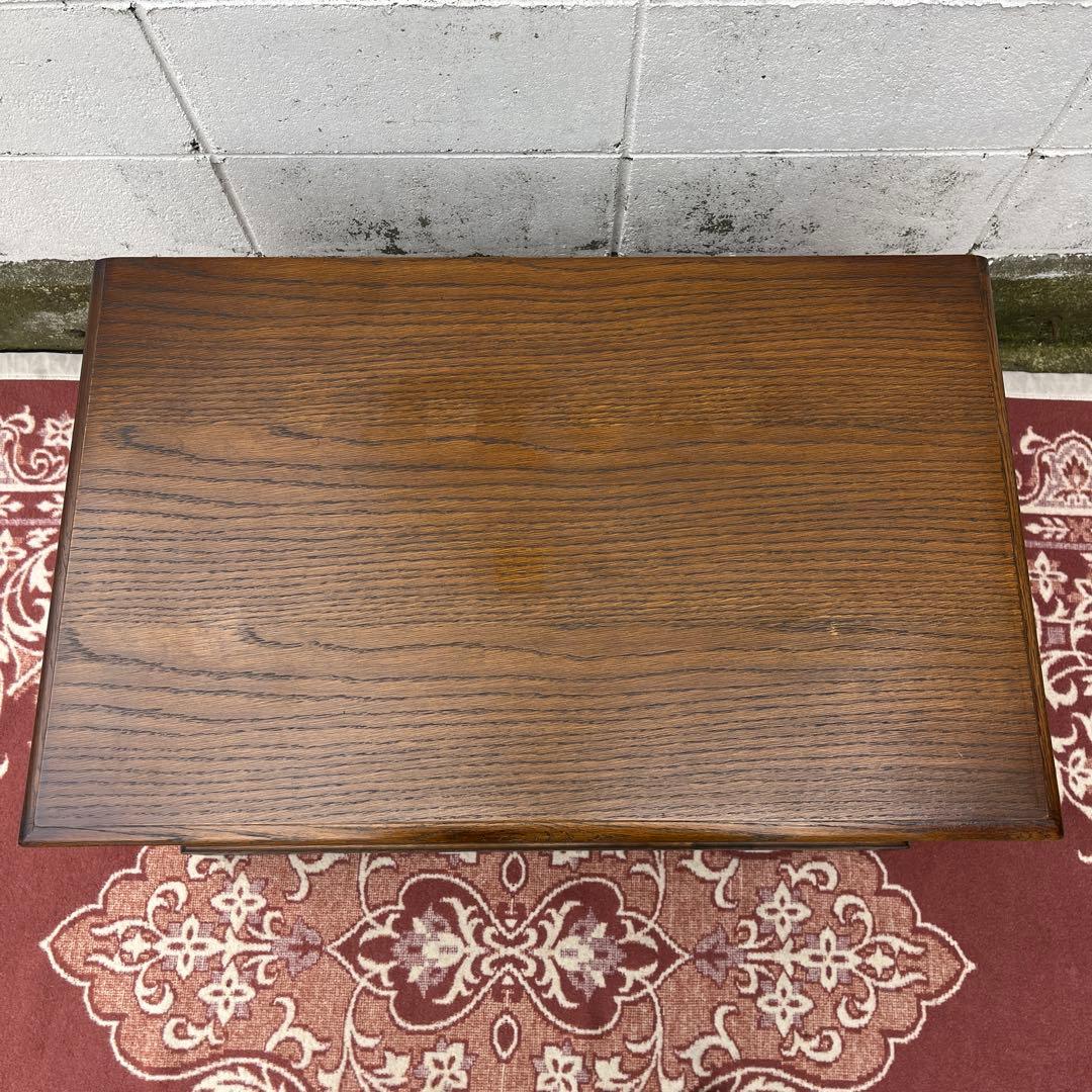 英国家具 ◾️Old Charm オールドチャーム 木製オーク材 テレビ台 収納棚