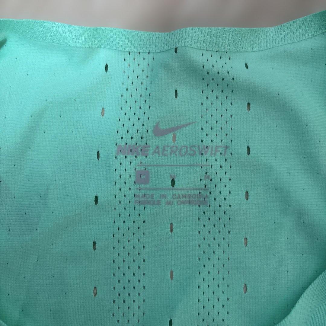 Nike AEROSWIFT タンクトップ Mミントグリーン ティファニーブルー