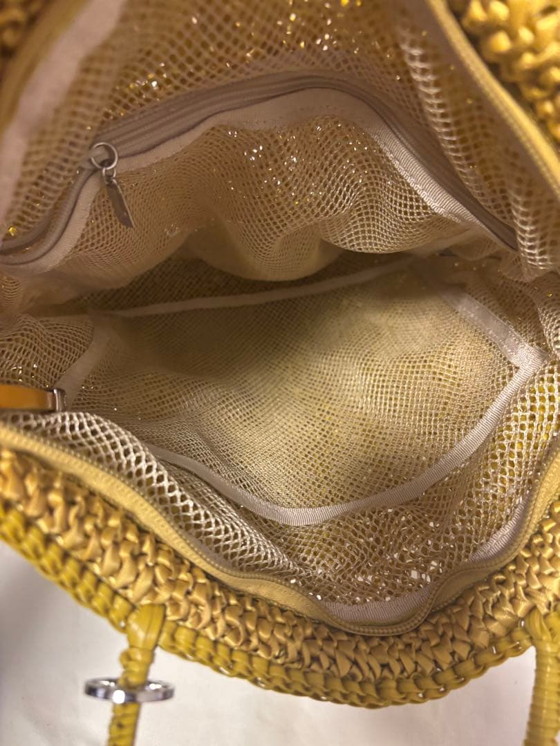 ANTEPRIMA ワイヤーバッグ レアカラー イエロー 保存袋あり 美品