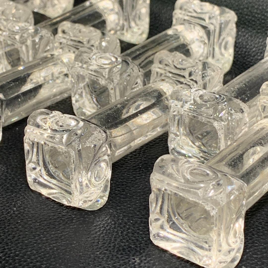 オールドバカラ ナイフレスト Russe 1893 箸置き グラス クリスタル