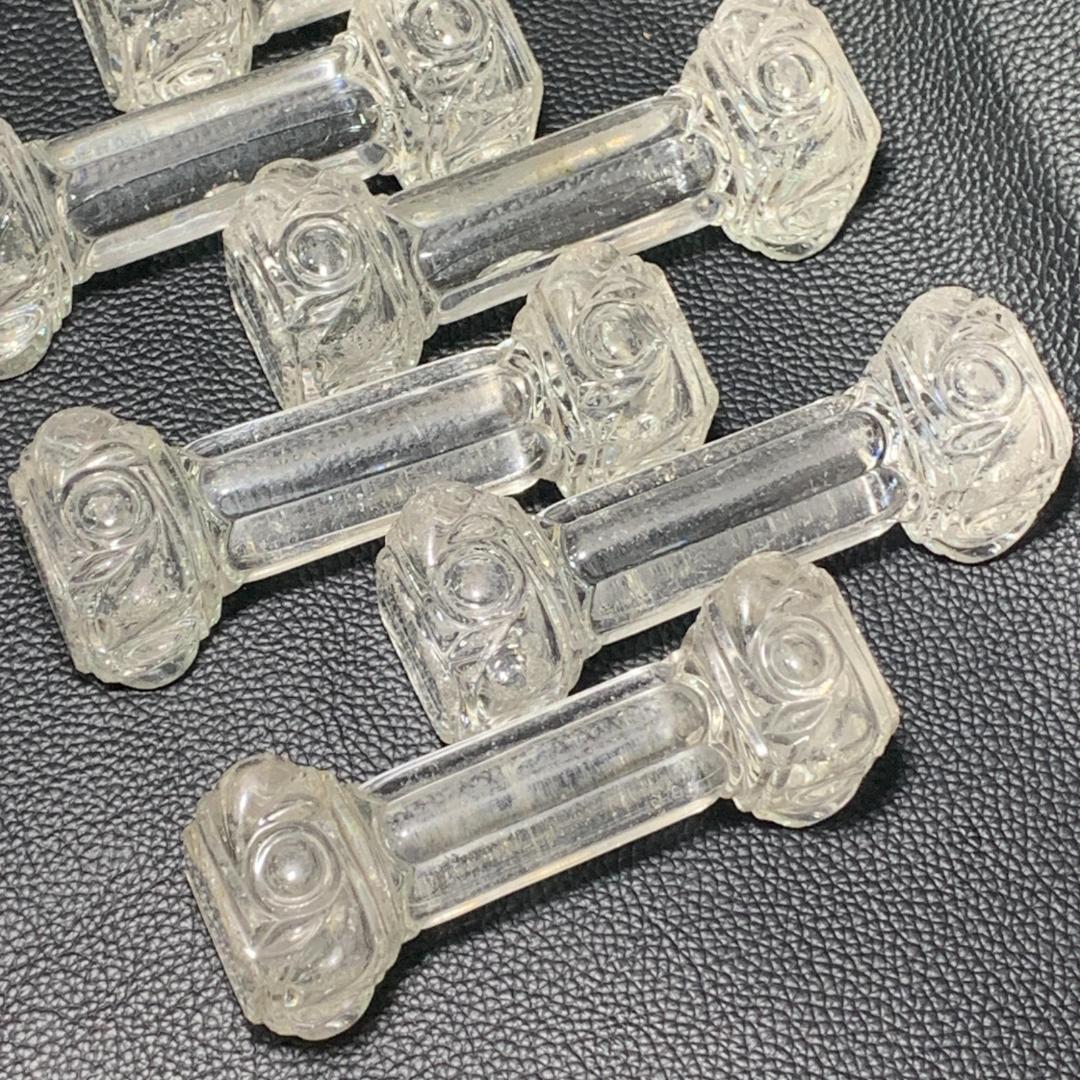 オールドバカラ ナイフレスト Russe 1893 箸置き グラス クリスタル