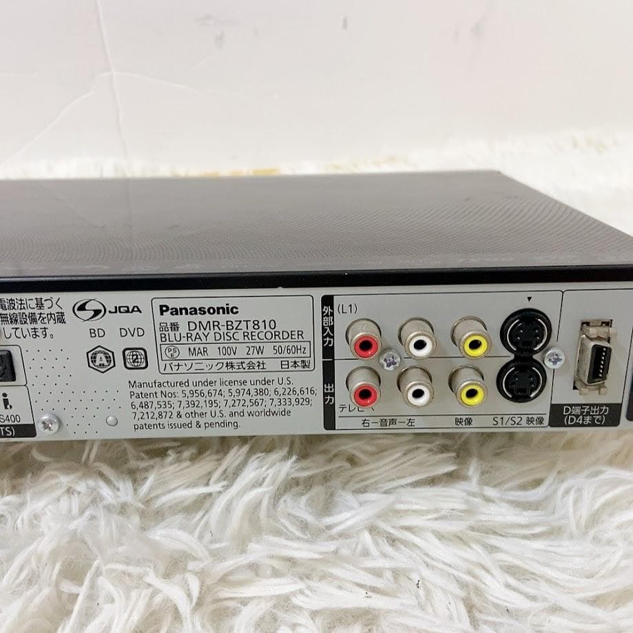 Panasonic DMR-BZT810 BDレコーダー DIGA ブルーレイ