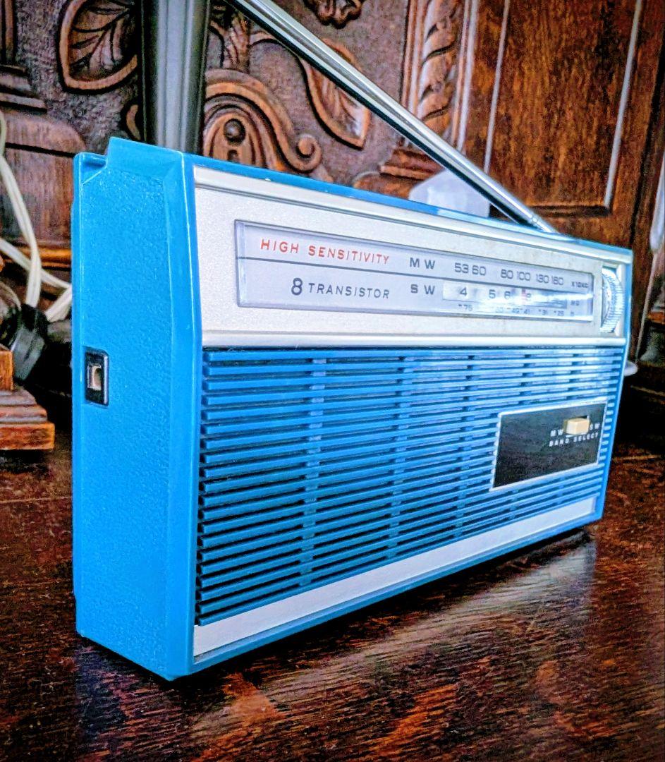 明日迄値下げ‼️スタンダード　トランジスタラジオSR-H740　動作品