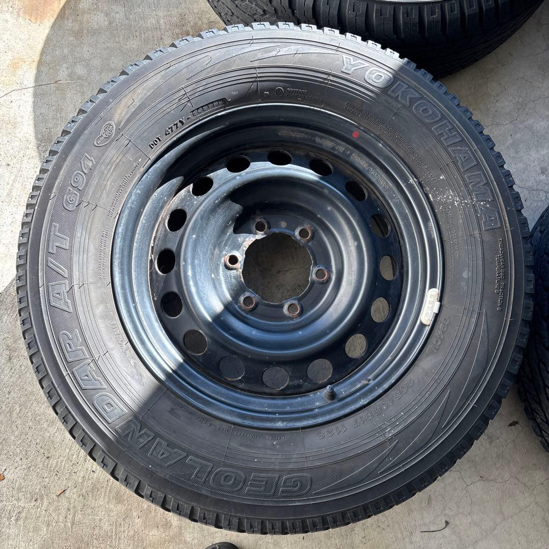 ヨコハマジオランダーA/T 17インチ265/65/R17 ハイラックス