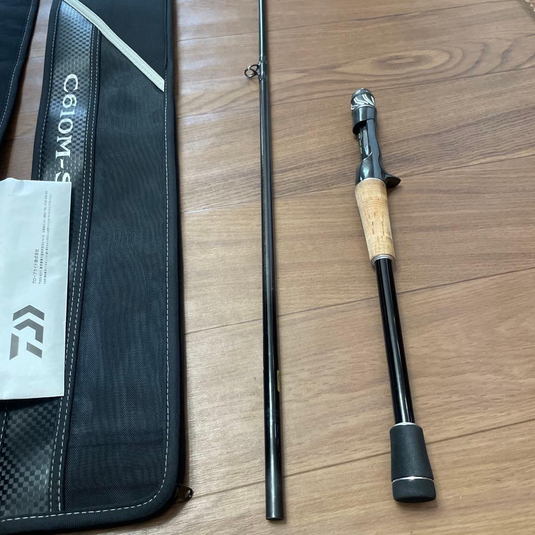 美品❗️スティーズ リアルコントロールC610M-SV♪ダイワ