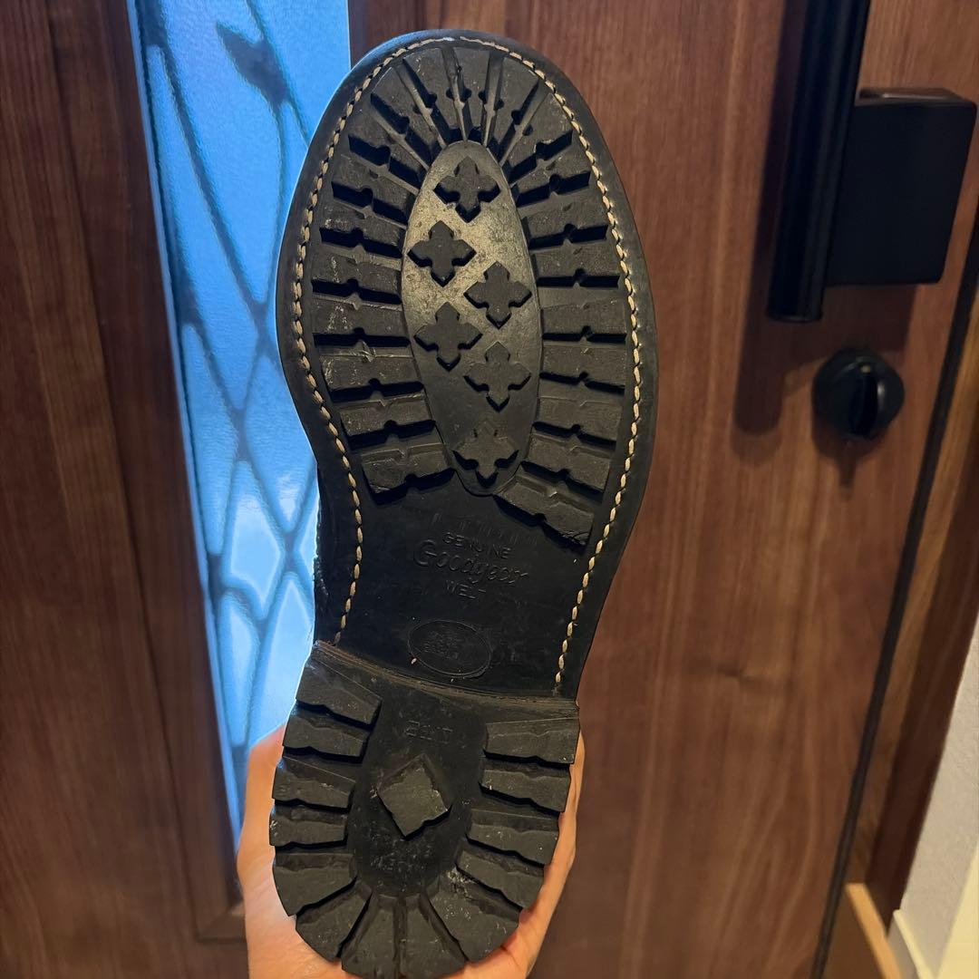 り*こ様 トリッカーズ M2508 モールトン ブラックカーフ カントリーブーツ