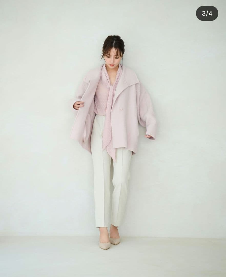 Stola. スタンドリバーショートコート　３６