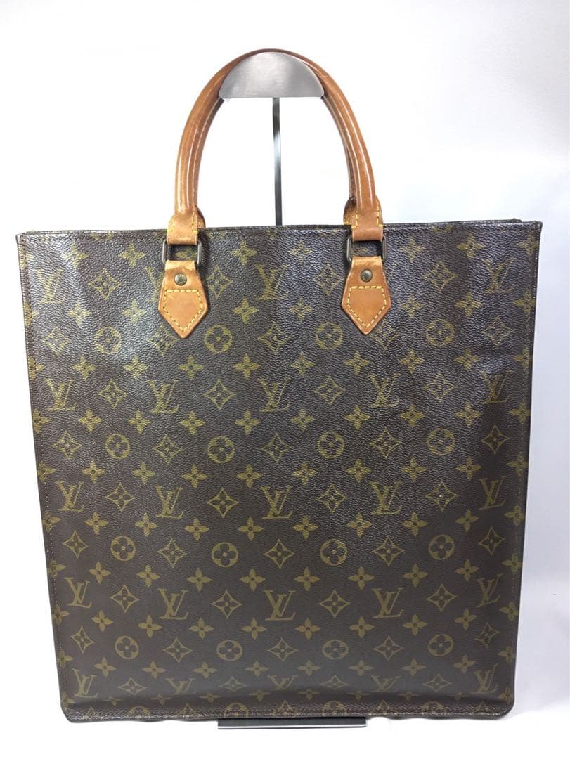 P4 ルイヴィトン　モノグラム　サックプラ　ハンドバッグ