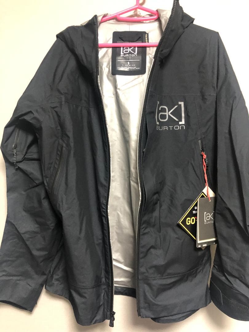 未使用 AK サージェンス ゴアテックス シェル ジャケット 黒 S バートン