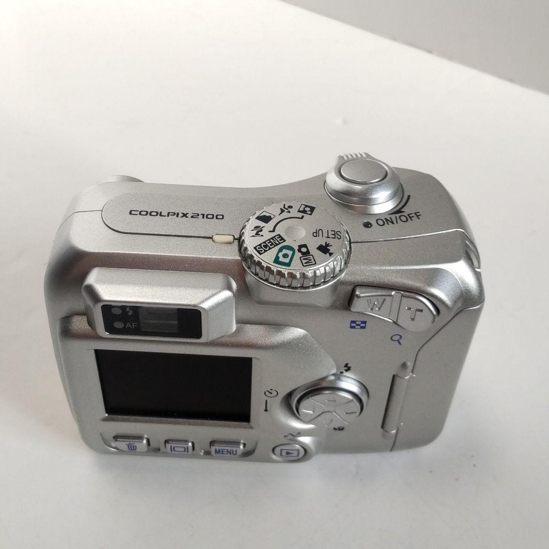 動作確認済み ニコン COOLPIX 2100 オールドコンデジ デジカメ