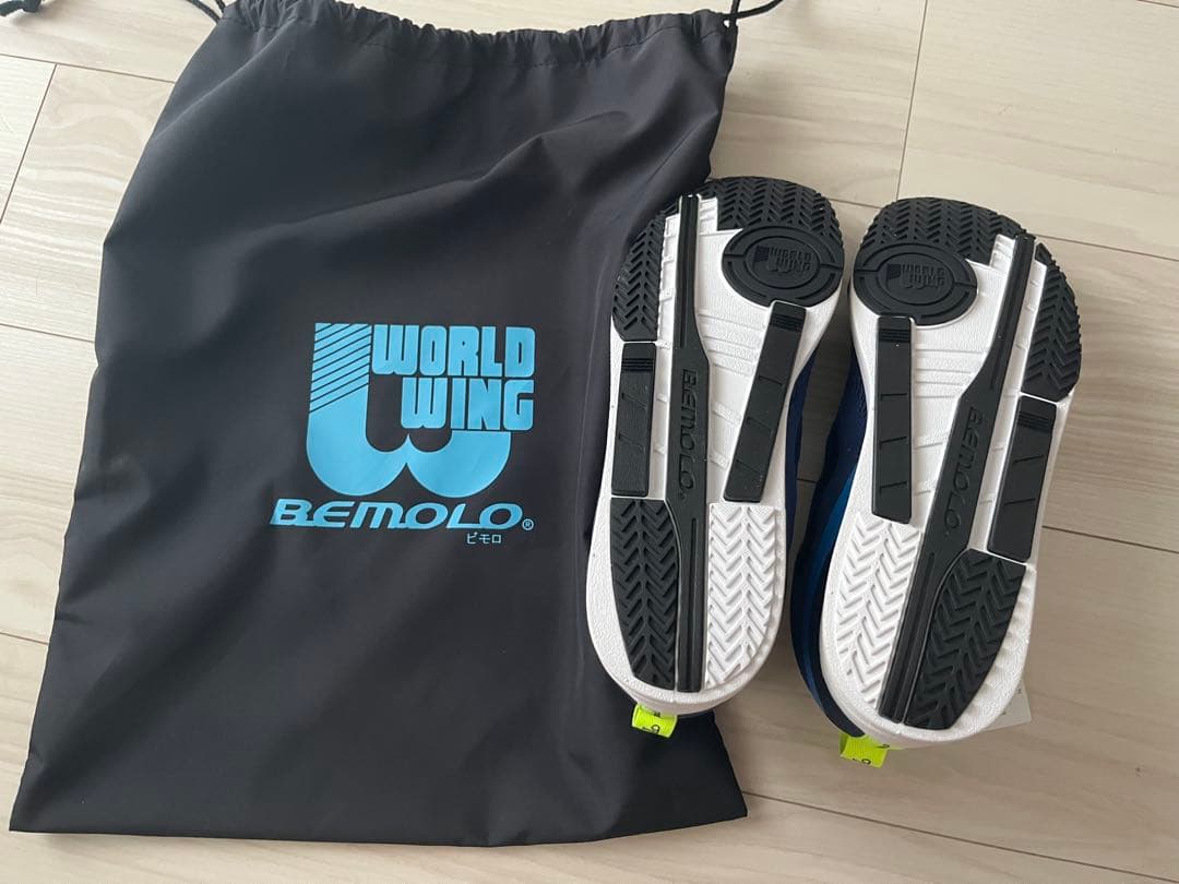 BEMOLO ネイビー トレーニングシューズ　ビモロシューズ