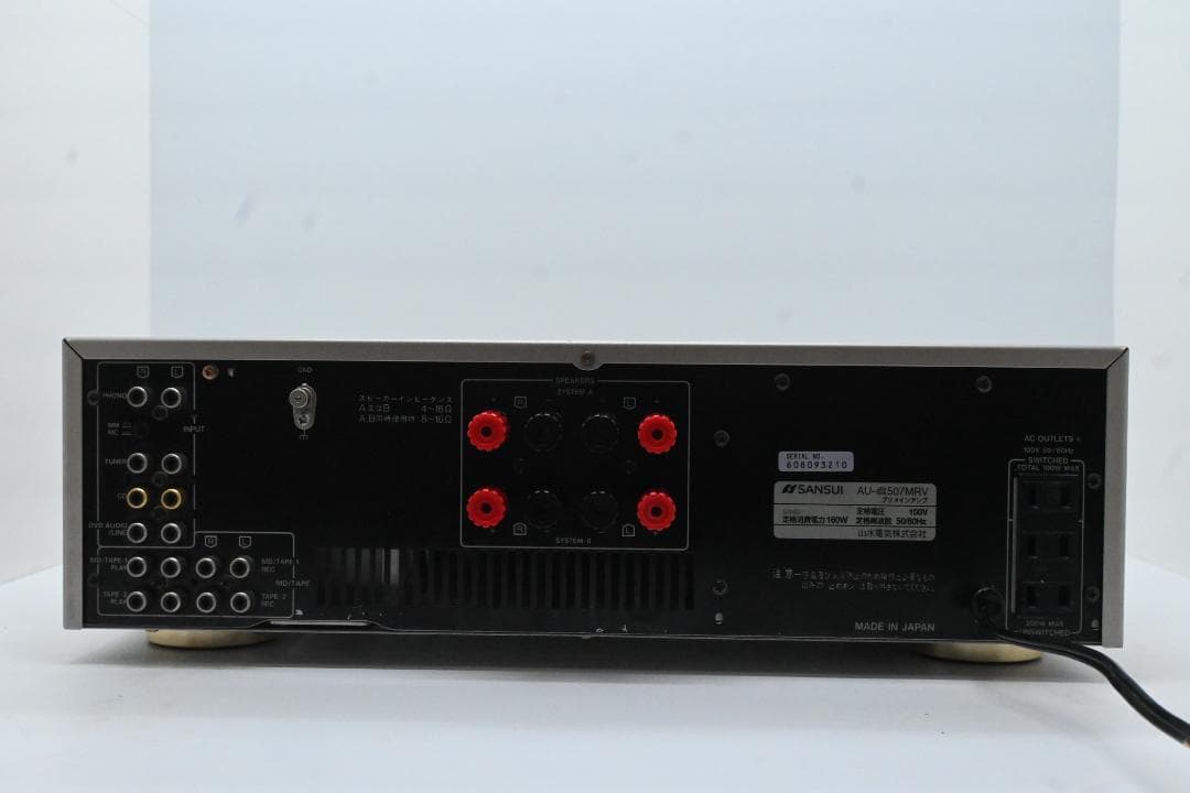 Ｓａｎｓｕｉ　ＡＵ－α５０７ＭＲＶ　【動作品　美品】