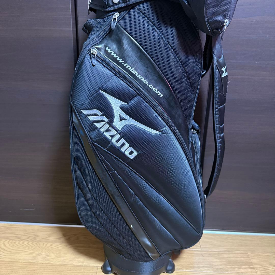 Mizuno キャディバッグ ゴルフバッグ ブラック