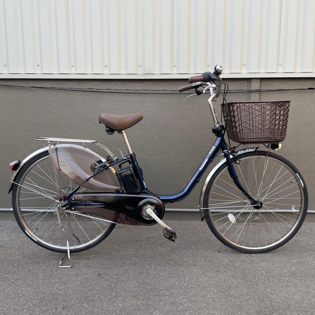 パナソニック電動アシスト自転車26インチ 新型 ブルーバッテリー16A h