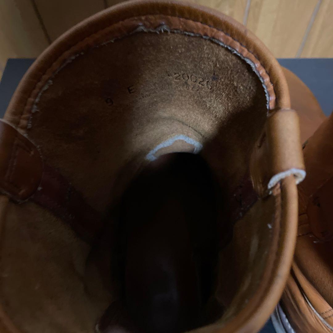 ま*た様 レッドウィング　ペコスブーツ 9E 緑犬タグ