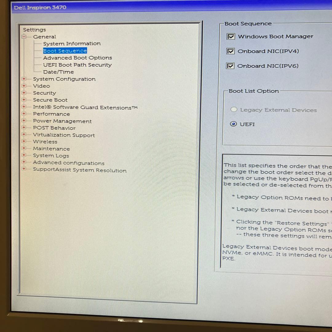 第8世代！Core i3！DELL Inspiron3470！本体のみジャンク品