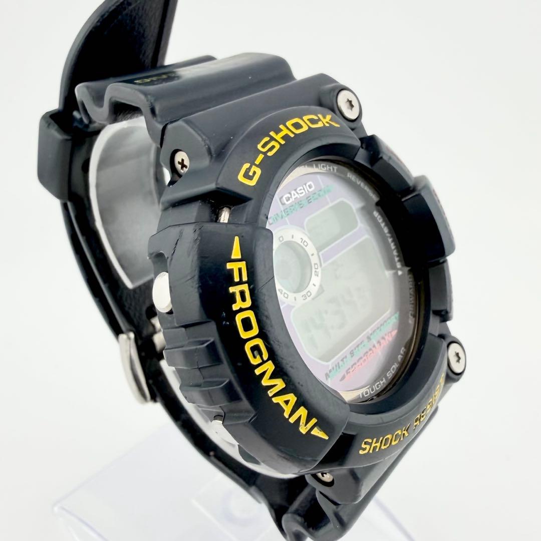 状態良好品 カシオジーショックフロッグマン GW-200Z-1JFメンズ腕時計