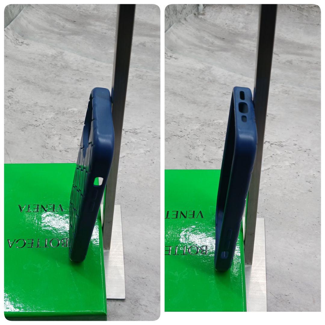 ✨良品✨ ボッテガヴェネタ iPhone14Pro シリコンケース ブルー