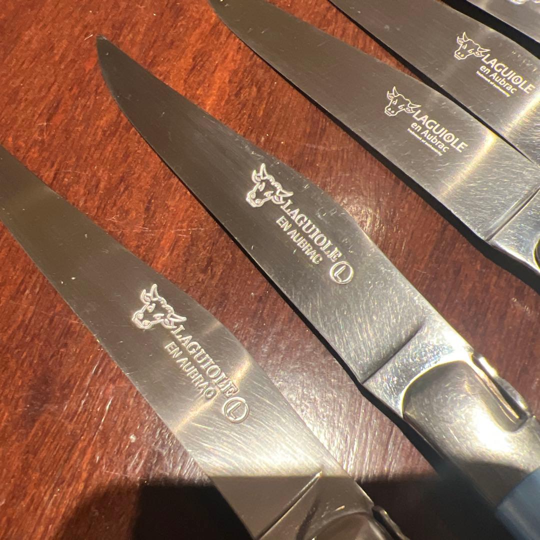 LAGUIOLE テーブルナイフ 8本セット