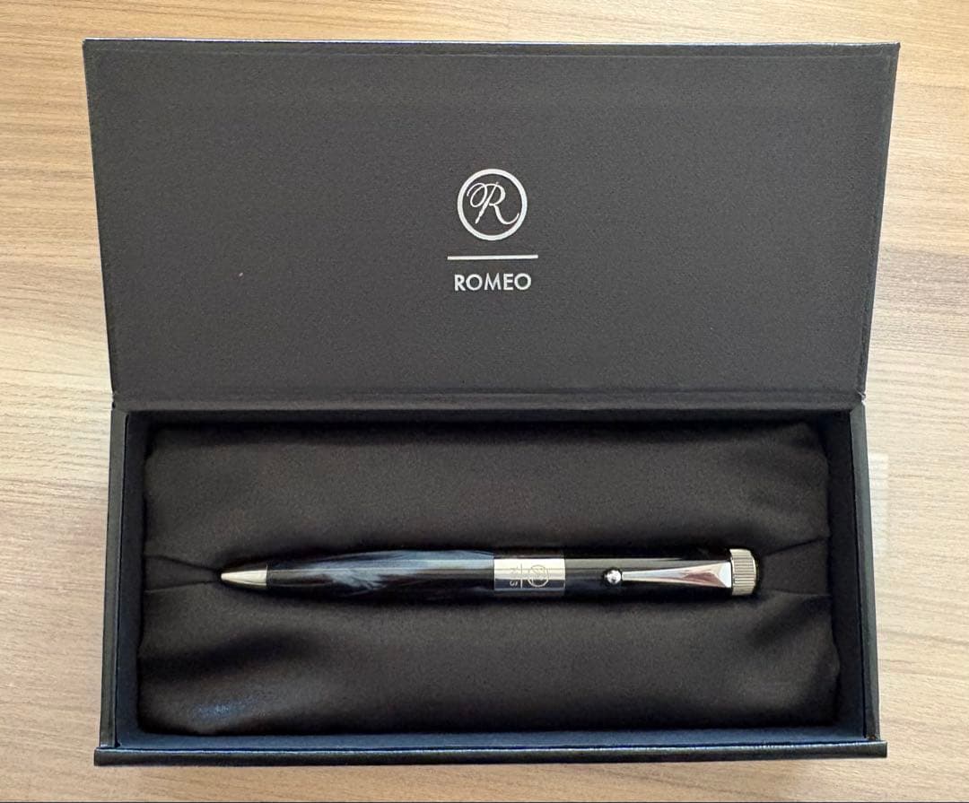 ロメオ No. 3 ボールペン 太軸 イタリアンブルー