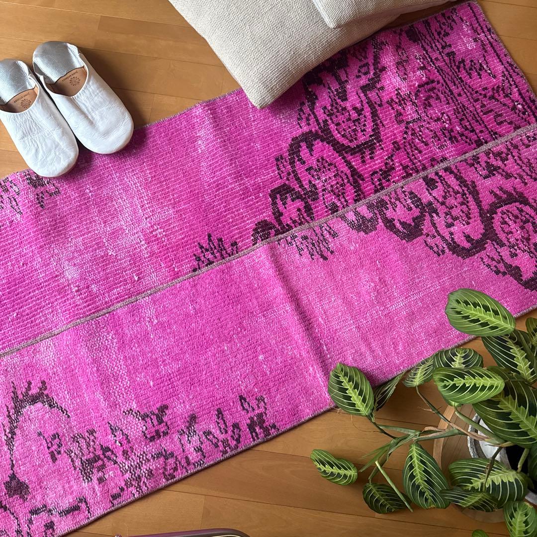 meno 様おまとめ2枚セット　トルコヴィンテージラグ