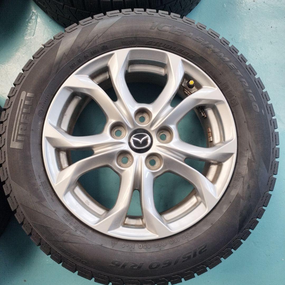 マツダ CX-3 純正アルミホイール16インチ 16×6.5J+50 4本