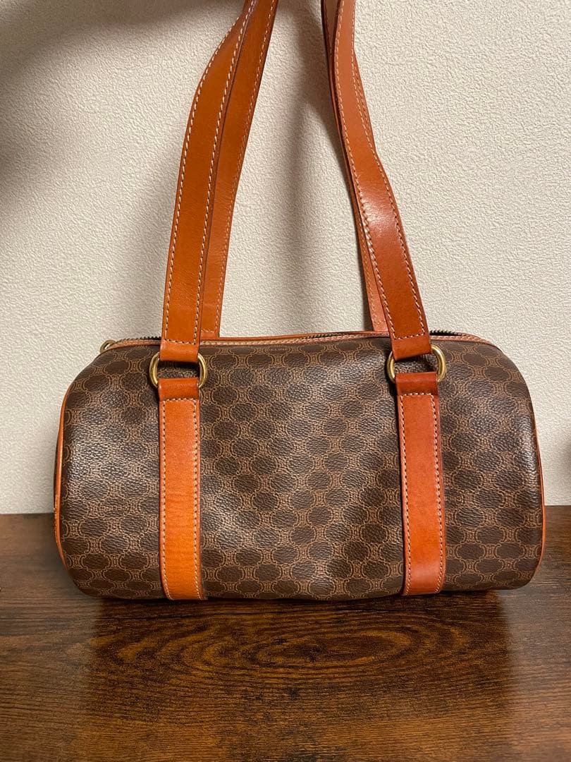 【CELINE】セリーヌ ヴィンテージ マカダム ハンドバッグ オールドセリーヌ