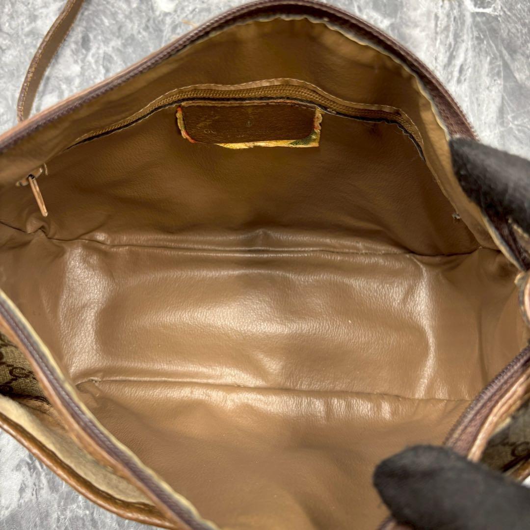 専用✨美品✨GUCCI GGシェリーライン ショルダーバッグ ベージュ ブラウン
