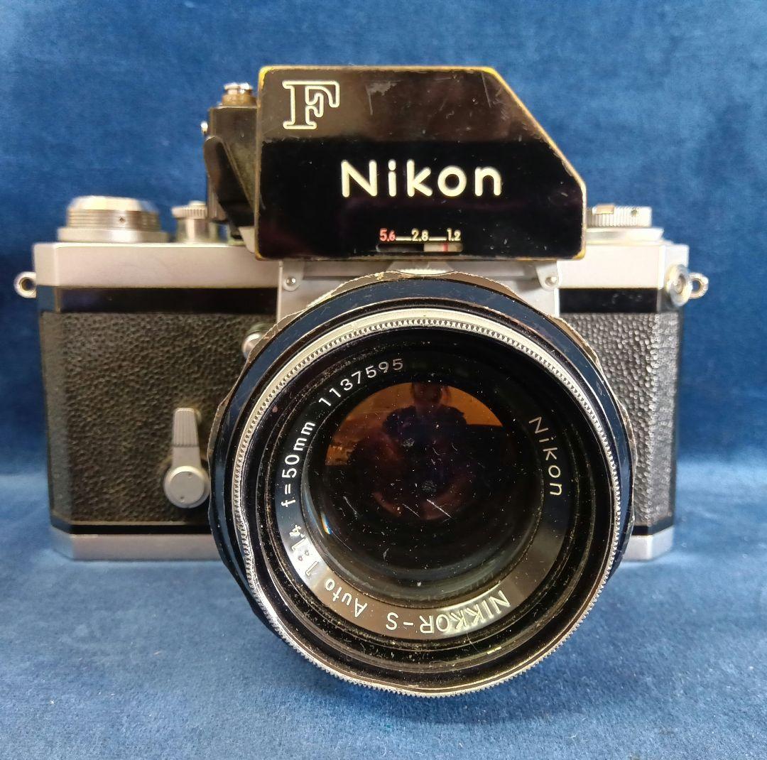 ニコン FフォトミックFTN　ファインダー　フィルムカメラ　ケース付き　ブラック