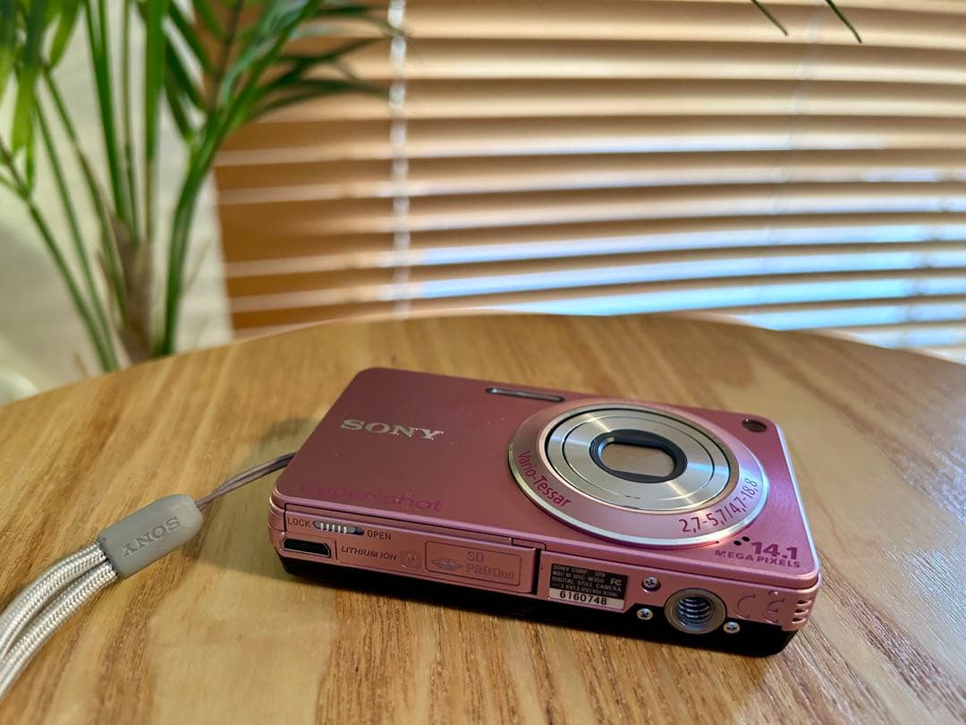 SONY Cyber-shot DSC-W350 ピンク動作確認済 超美品