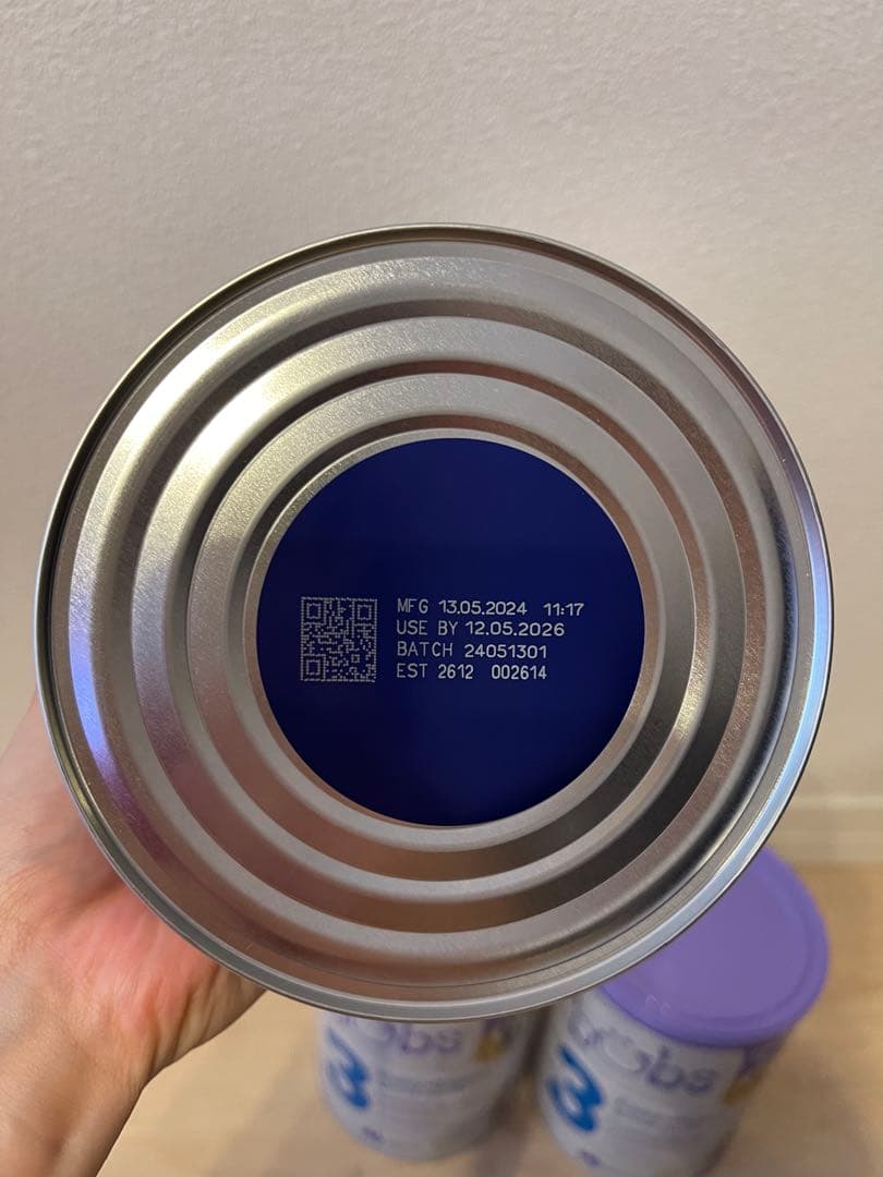 bubs goat milk 3缶セット　バブズ　オーガニック　ヤギミルク