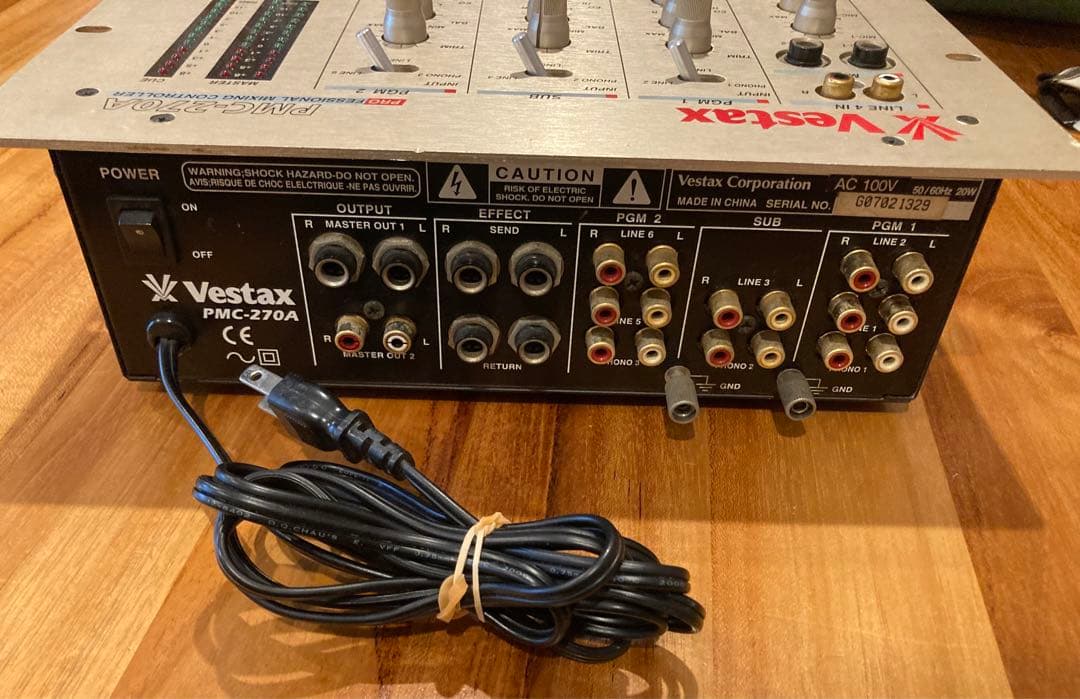 Vestax PMC-270A DJミキサー