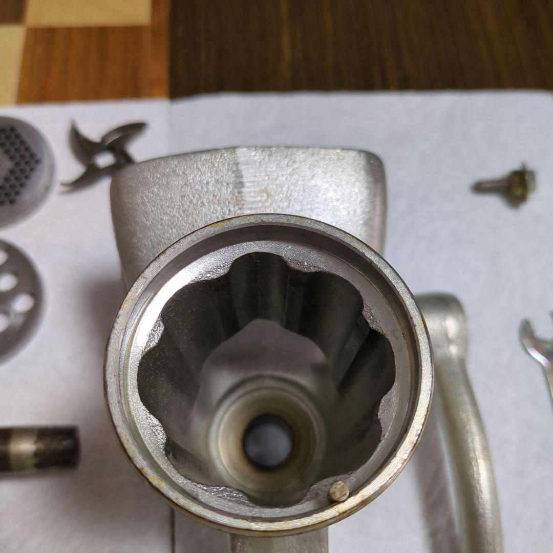 Bonny 手動ミンサー No.5 取扱説明書付き