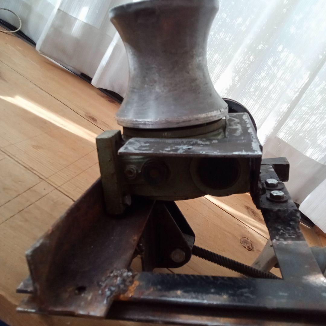 ウィンチ用キャプスタンと減速機ウィンチベッド付のセット