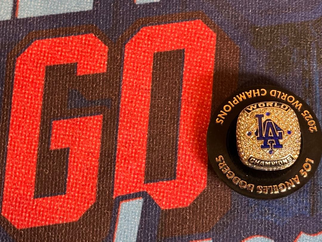 一点限定⭐️期間限定価格⭐️大谷翔平2025チャンピオンリング＆伝説の試合応援タオル