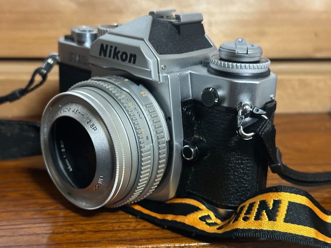 Nikon FM3A Silver & AI 45mm F2.8P 美品・動作品